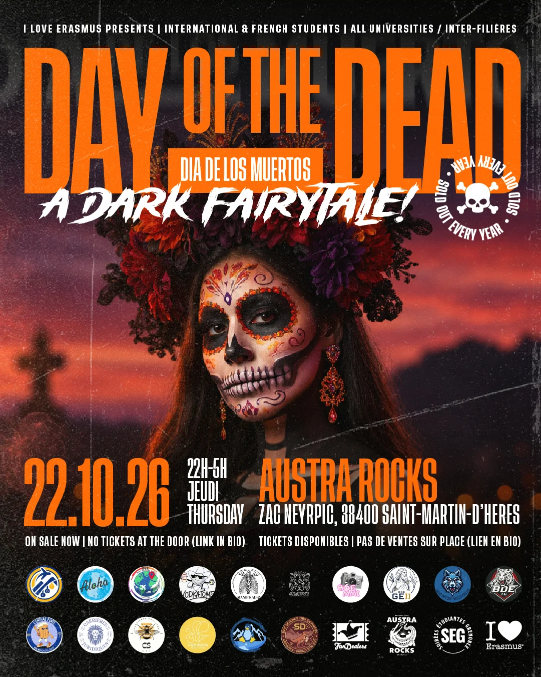 Day Of The Dead (Dia De Los Muertos) @ Austra Rocks