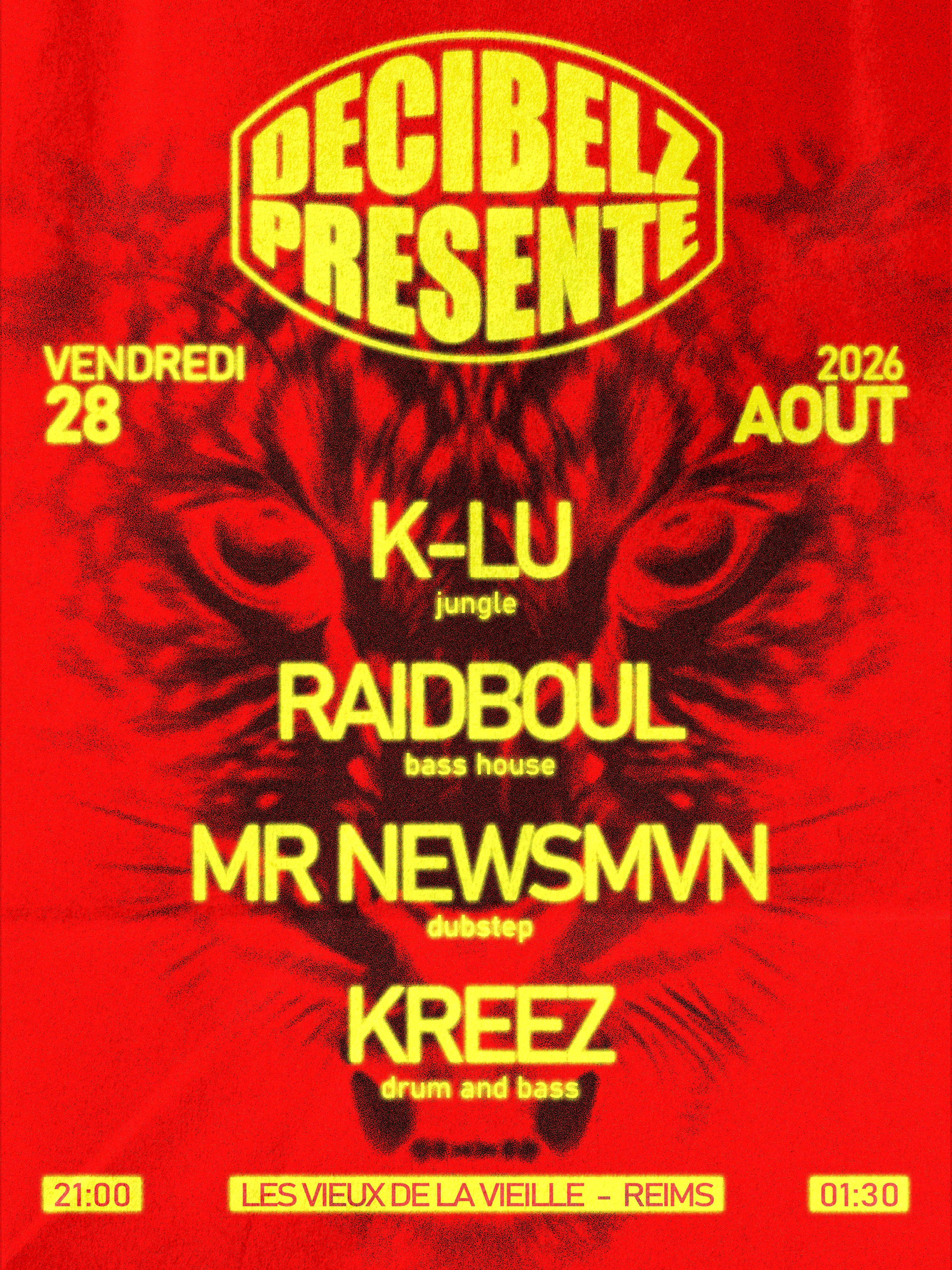 Decibelz Présente : Raidboul, Mr Newsmvn & Decibelz Gang