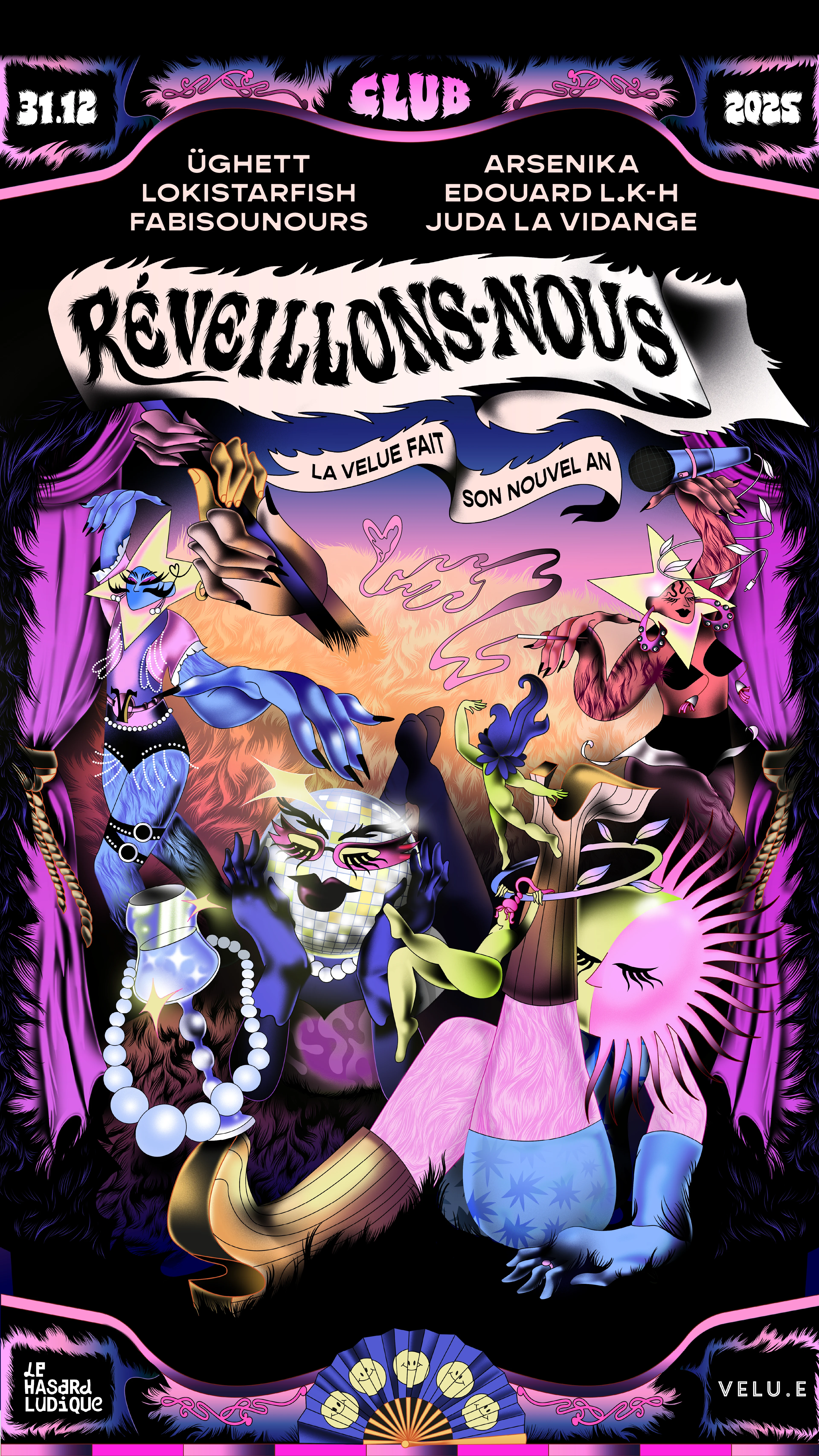 Réveillons-Nous : La Velu·E Fait Son Nouvel An !