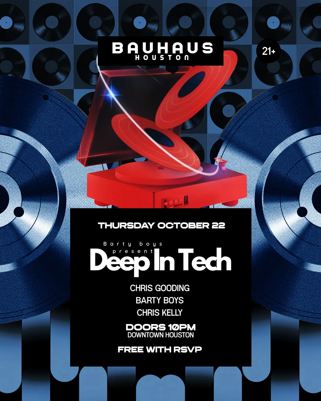 Barty Boys Present: Deep In Tech (Free W/ Rsvp)