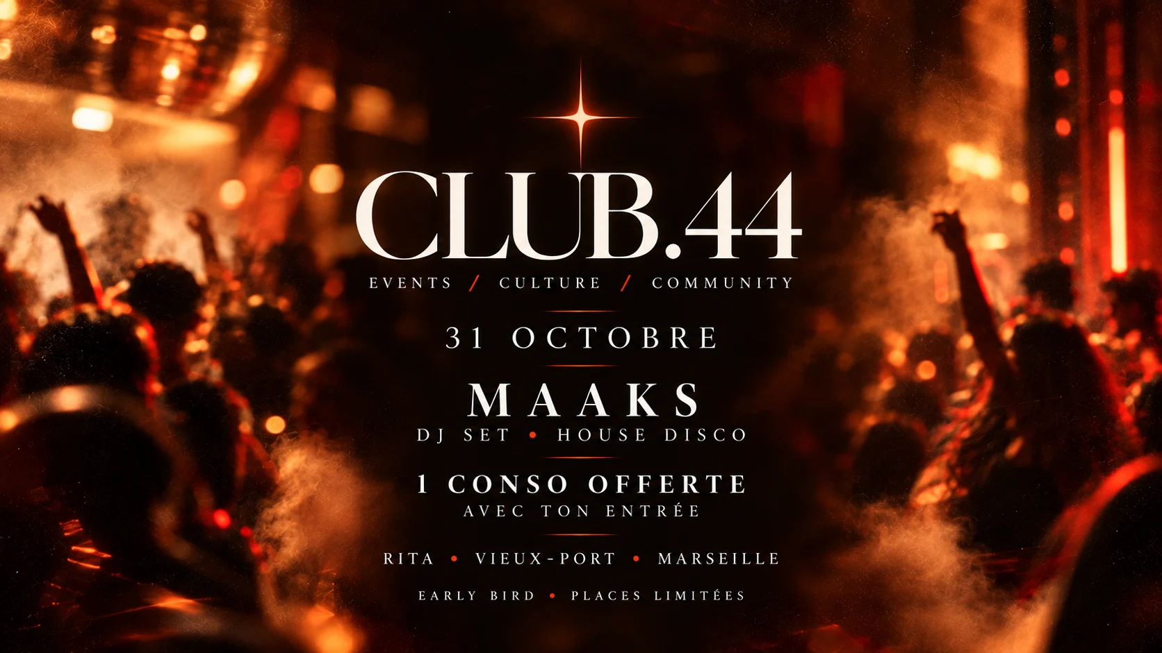 Club.44 — Disco House | Halloween