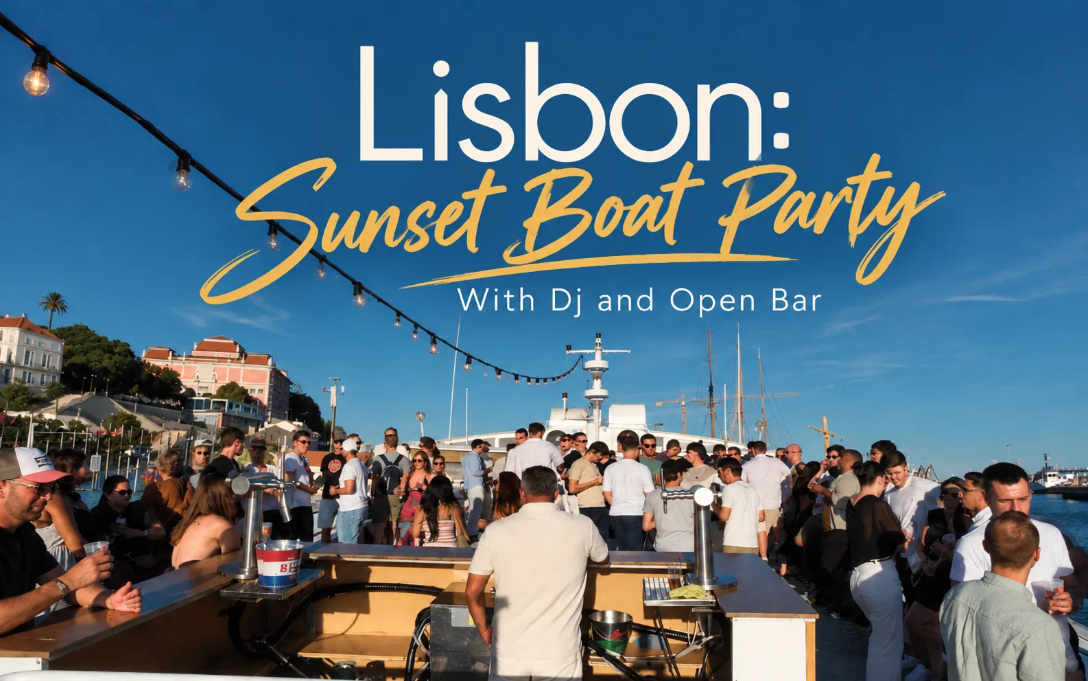 Sunset Boat Party With Dj And Open Bar - 18 Dez