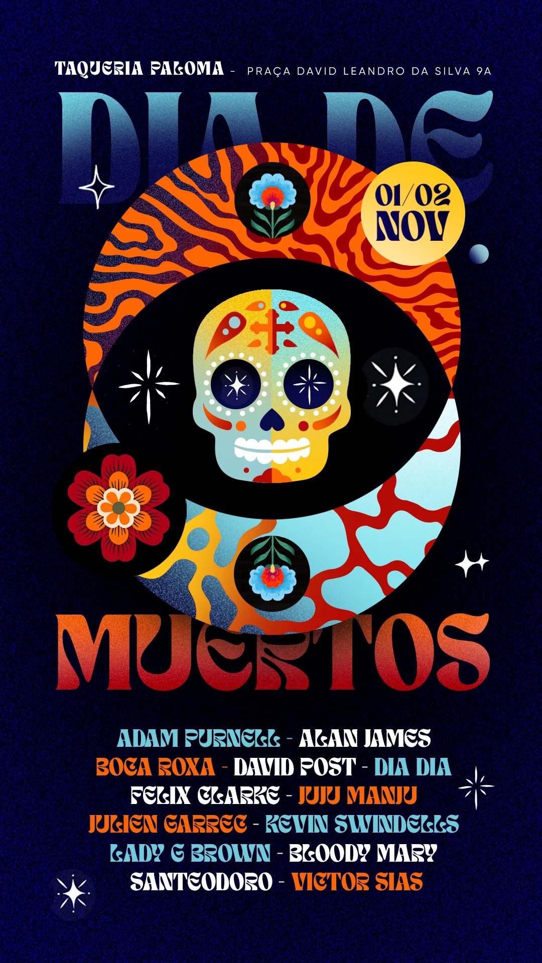 Dia De Muertos - Taqueria Paloma