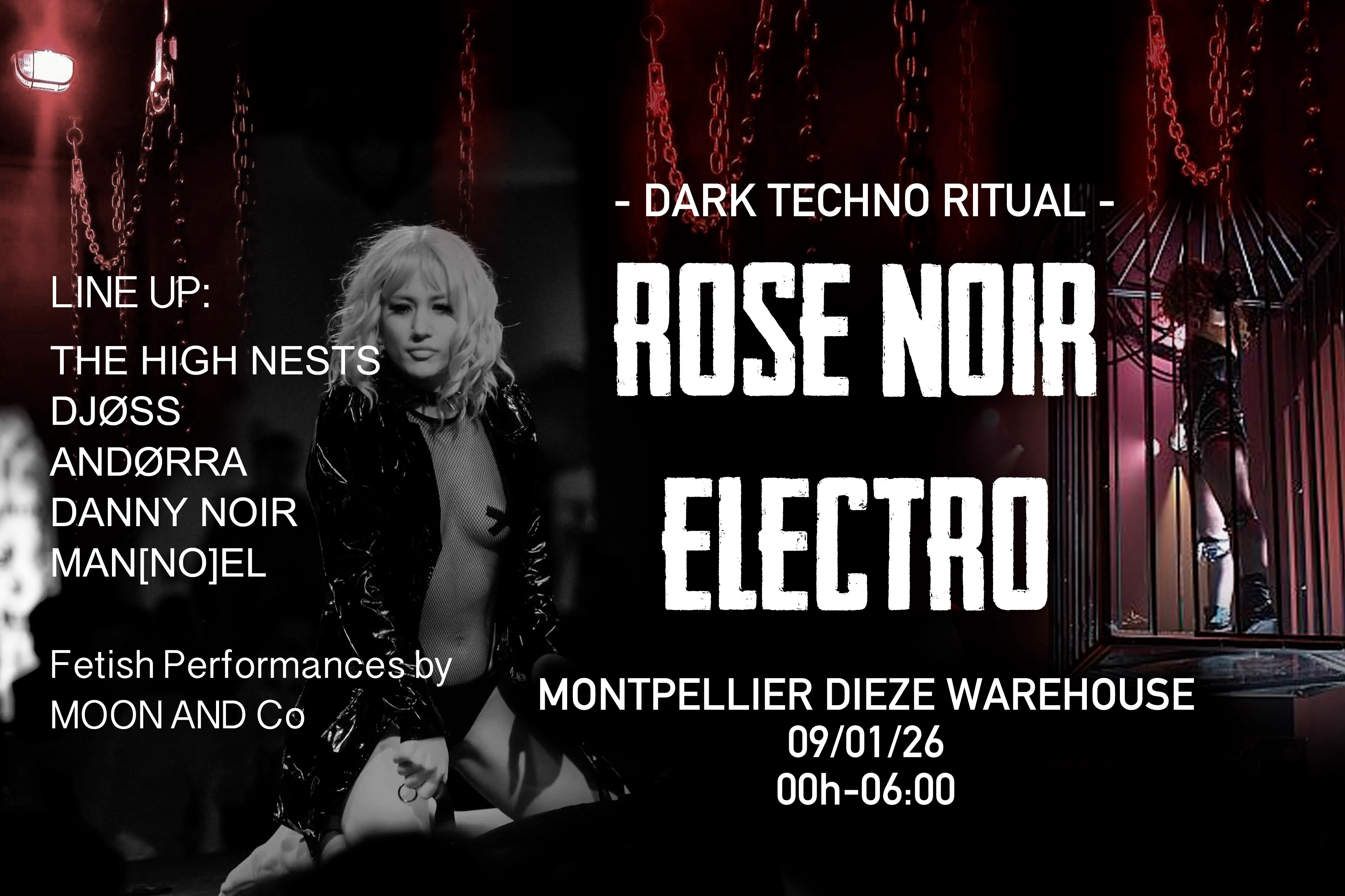 Rose Noir Electro - Dieze Grande Salle