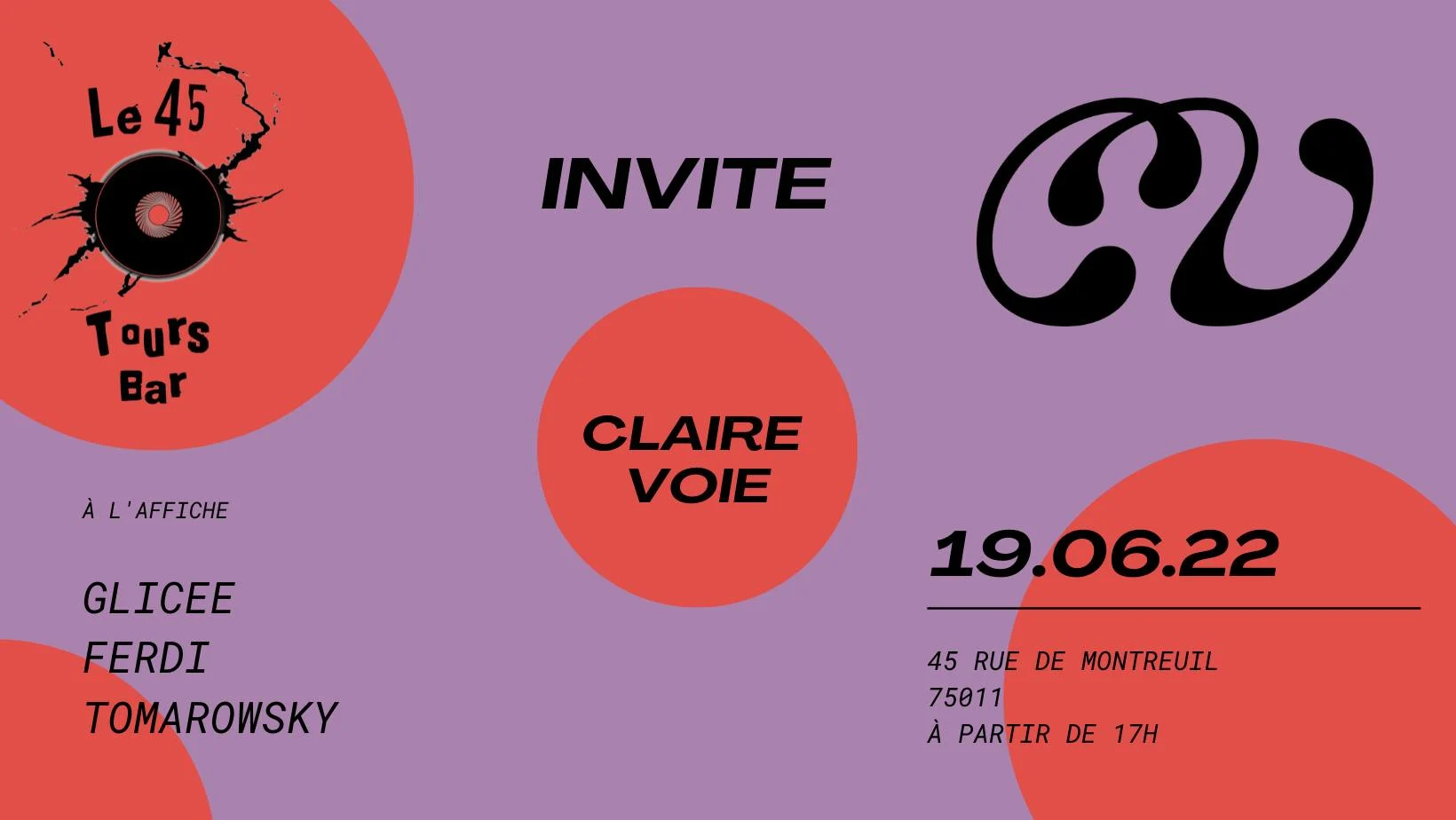 Sunday Night House W/ Claire Voie Crew 
