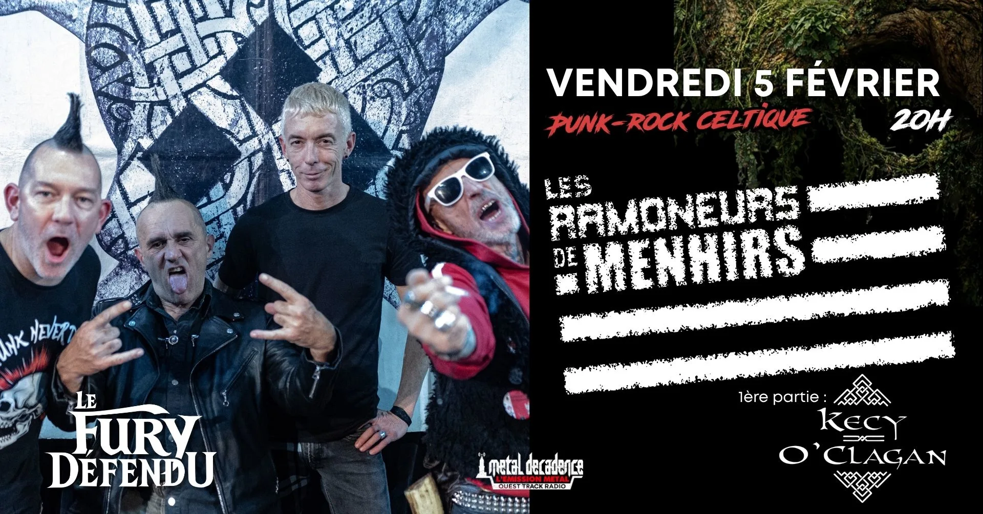 Les Ramoneurs De Menhirs + Kecy O'clagan