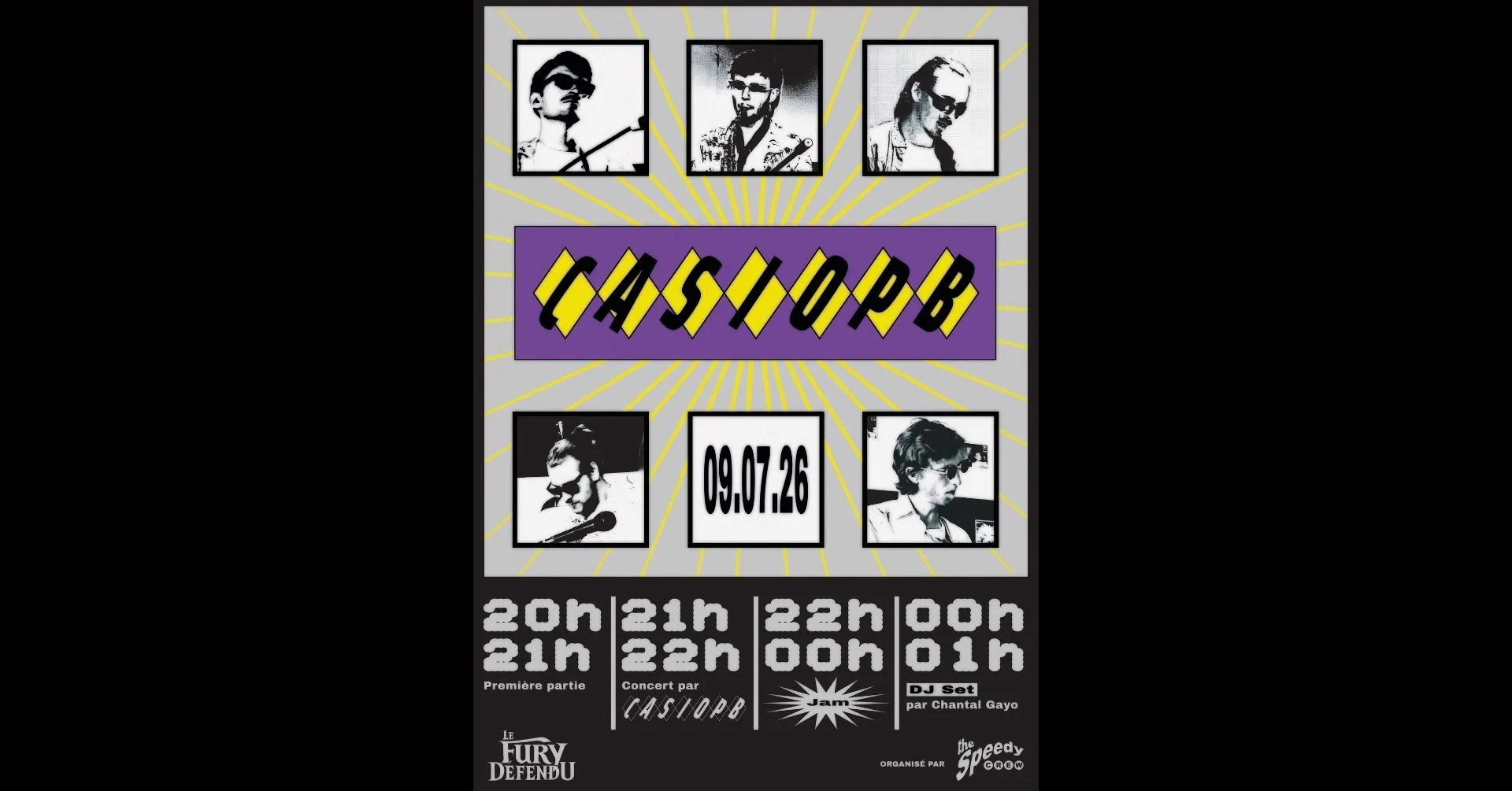 Concer Jazz Fusion Casiopb + Dj Set Chantal Gayo