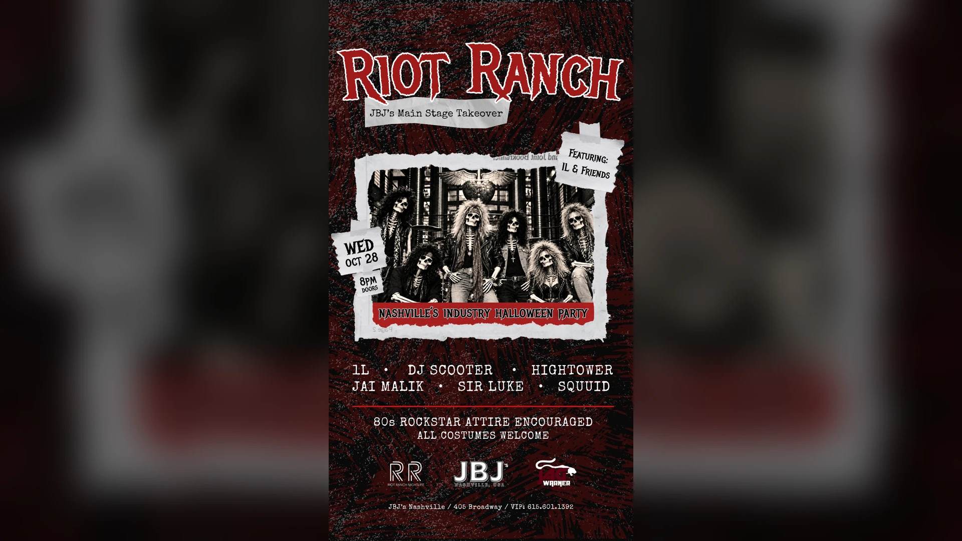 Nashville's Industry Halloween Party | 1l Takeover