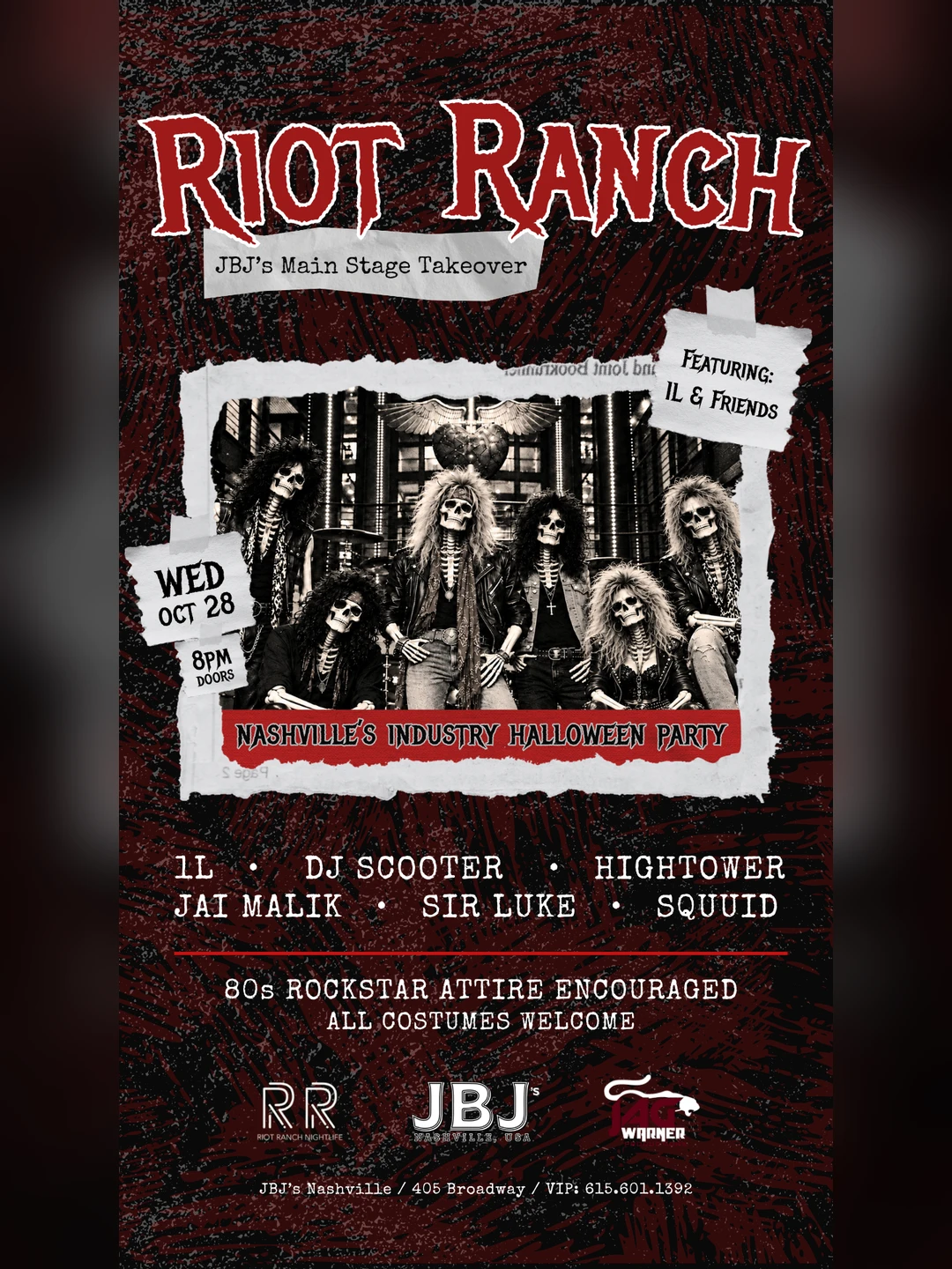 Nashville's Industry Halloween Party | 1l Takeover