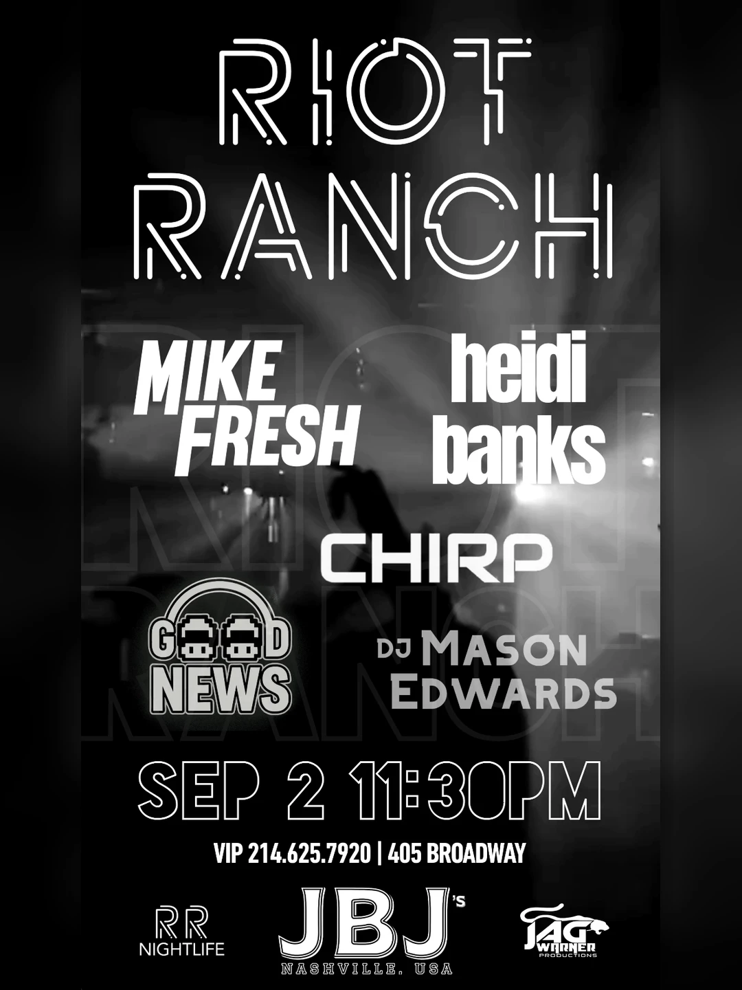 Riot Ranch @ Jbj's 8/2/26