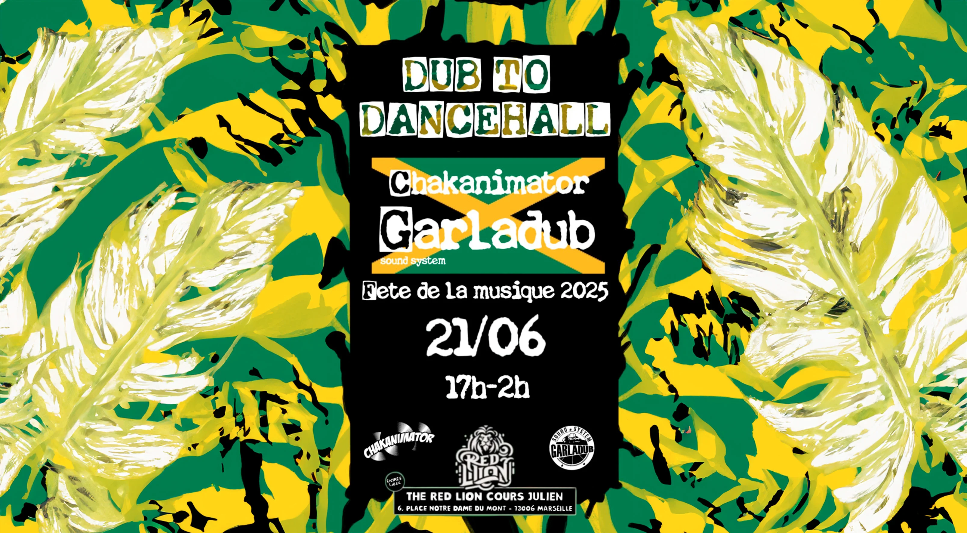 Dub To Dancehall | Red Lion Cours Julien