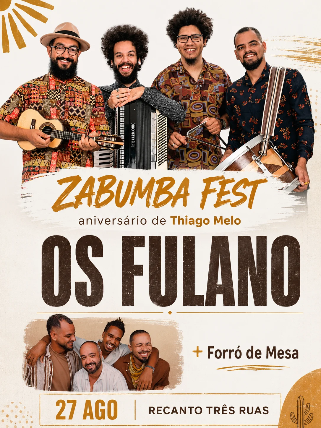 Zabumba Fest - Os Fulano E Forró De Mesa