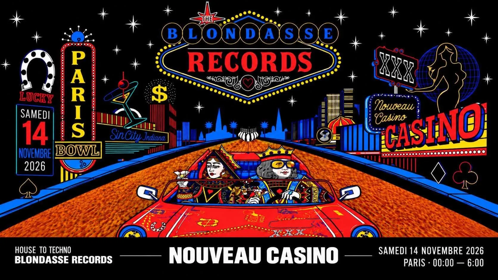 Blondasse Records Au Nouveau Casino