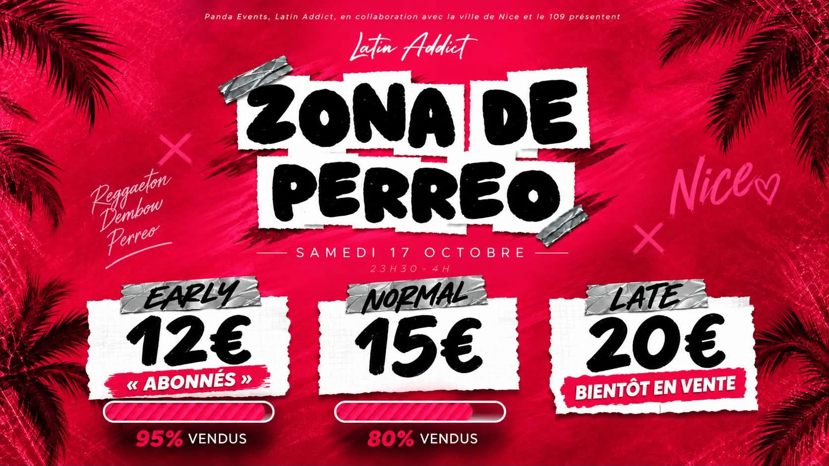 Ce Soir • Zona De Perreo By Latin Addict • Frigo 16 Nice