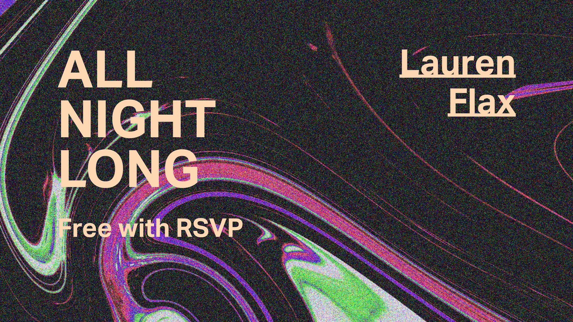 Lauren Flax: All Night Long At Libera