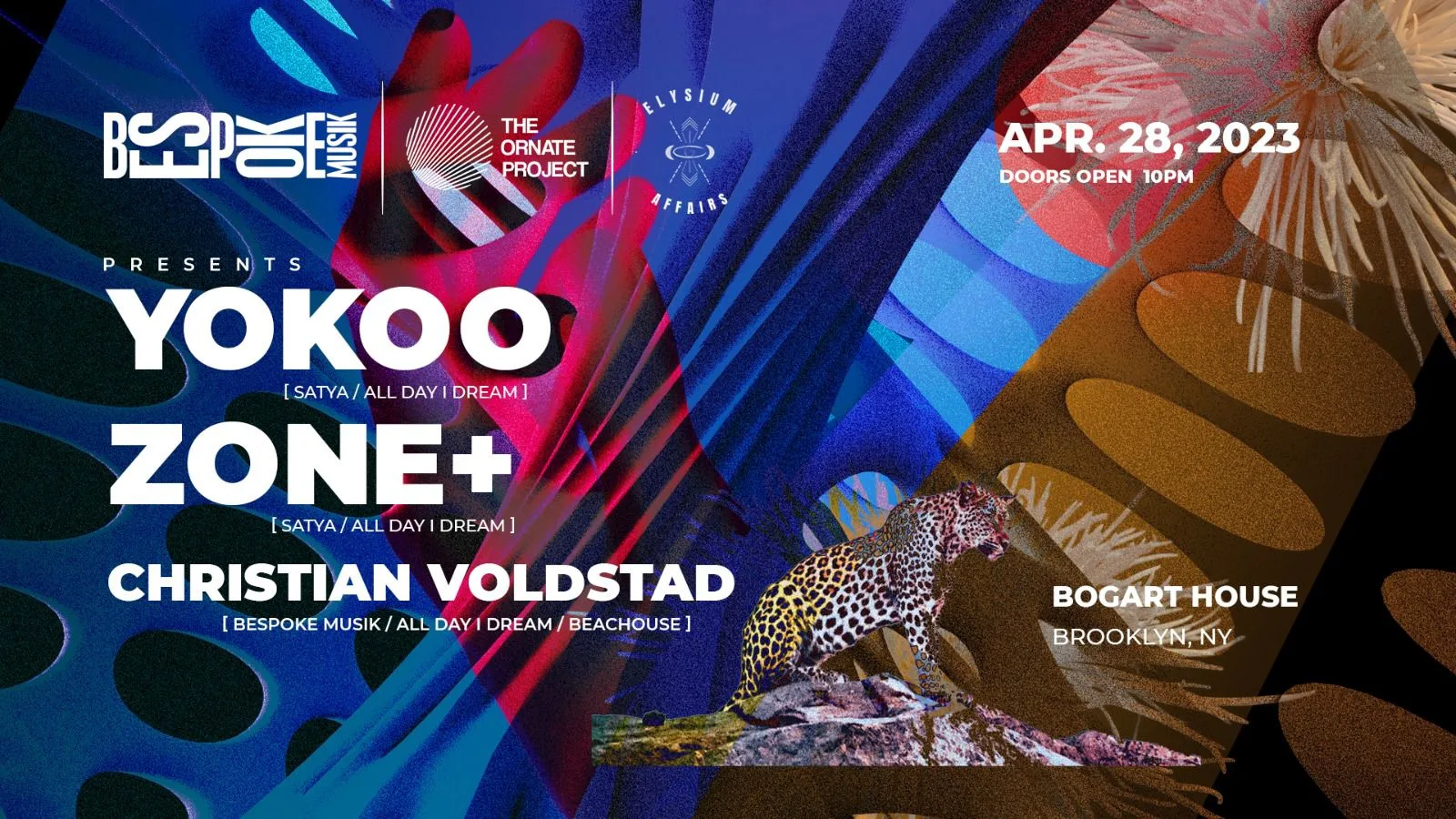 Bespoke, Elysium & Ornate Present Yokoo & Zone+