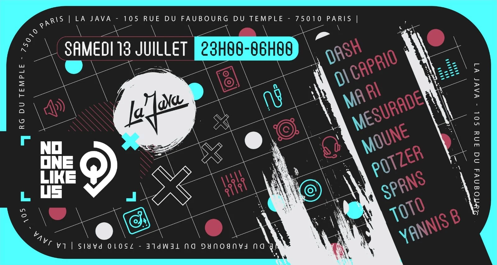 La Java X No One Like Us ( Full Crew ) + Soul Edifice + Zdc