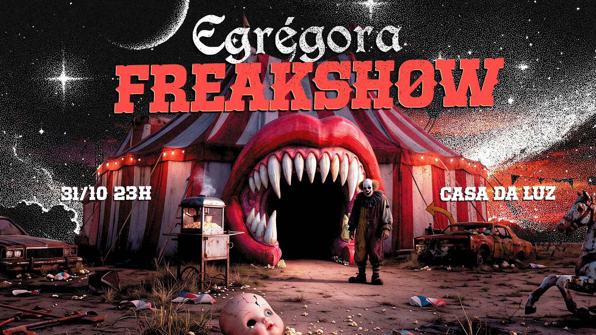 Egrégora: Freakshow 🎪🩸
