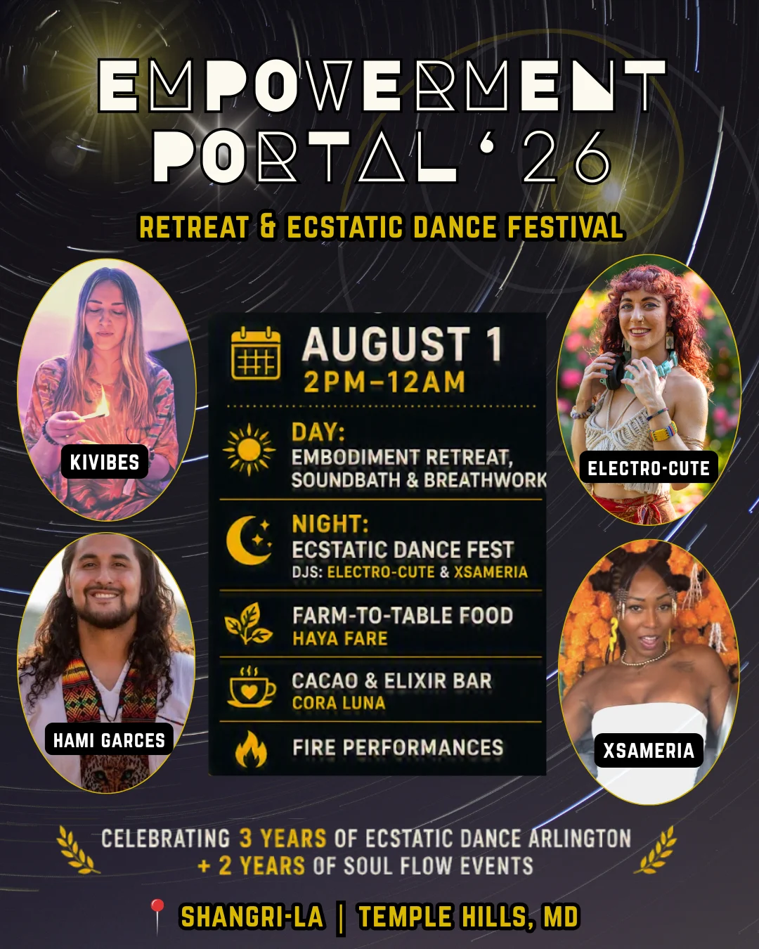 Empowerment Portal: Retreat & Ecstatic Dance Fest