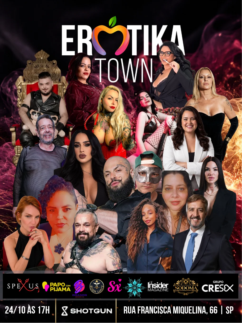 Erotika Town 2ª Edição | Festival De Sexualidade E Fetiche