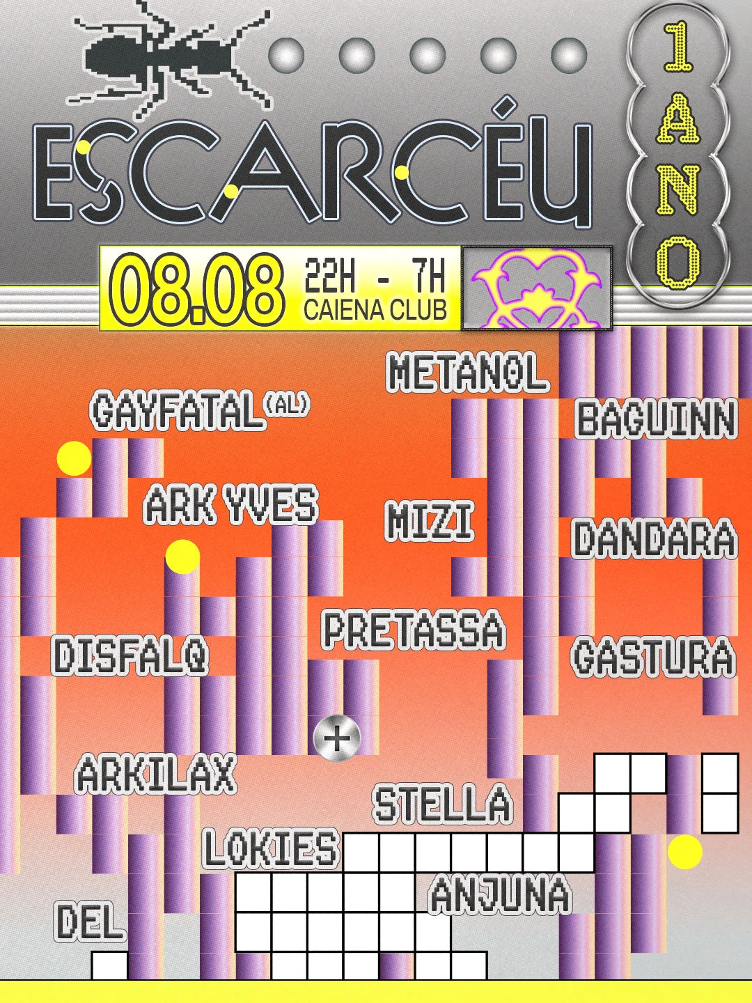 Escarcéu: 1 Ano