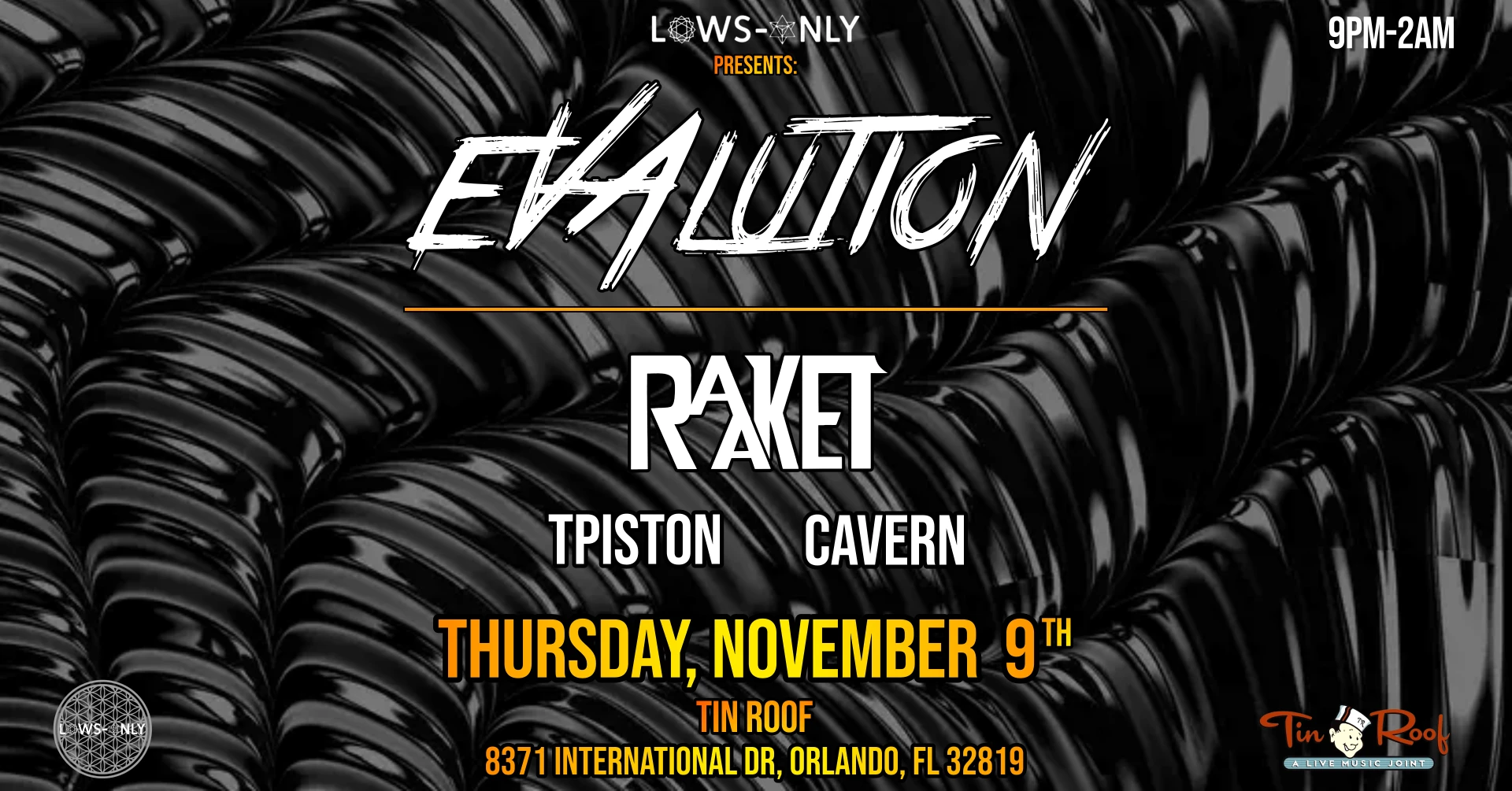 Lows-Only Presents: Evalution & Raaket Orlando