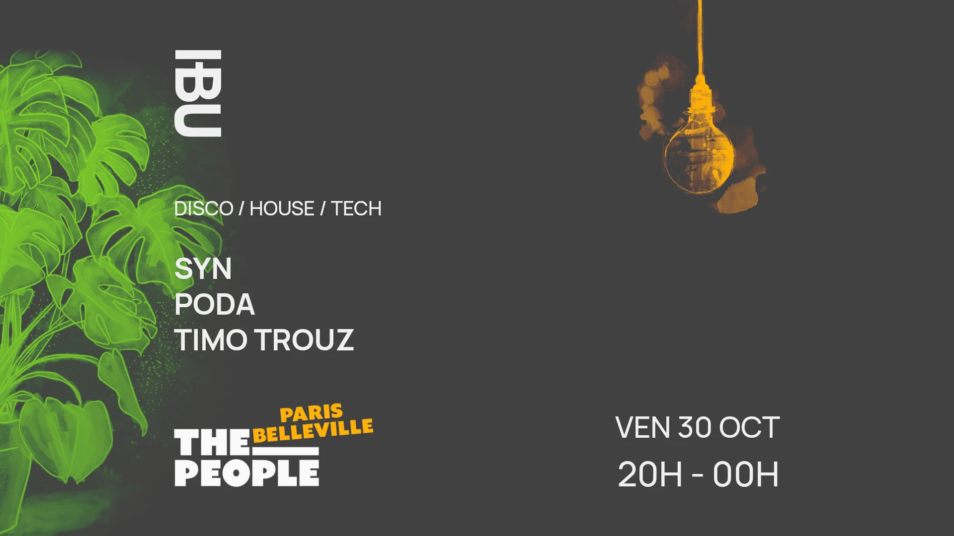 Collectif Ibu X The People Belleville