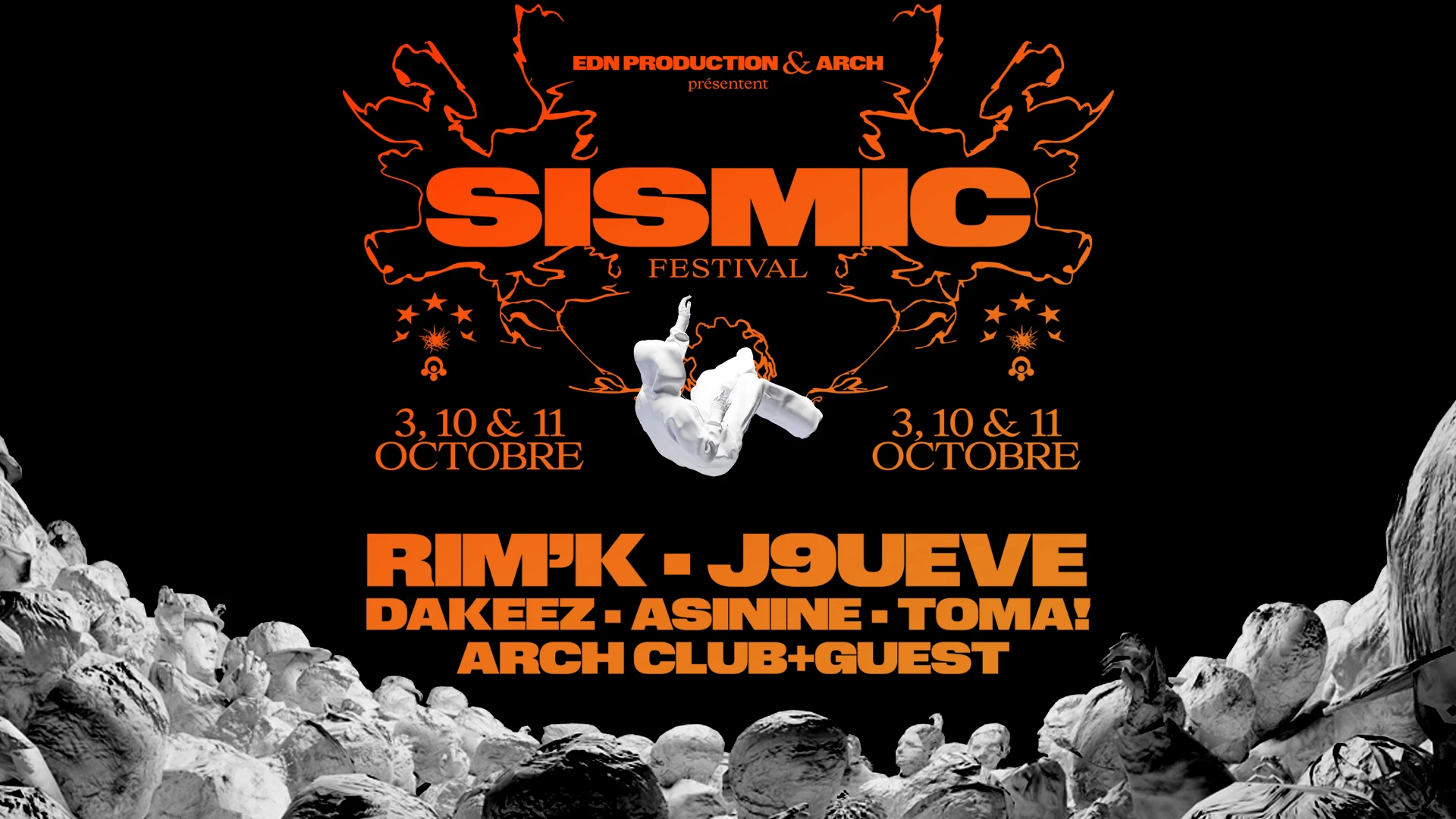 Sismic Festival : Asinine - Mademoiselle Lou - Toma!