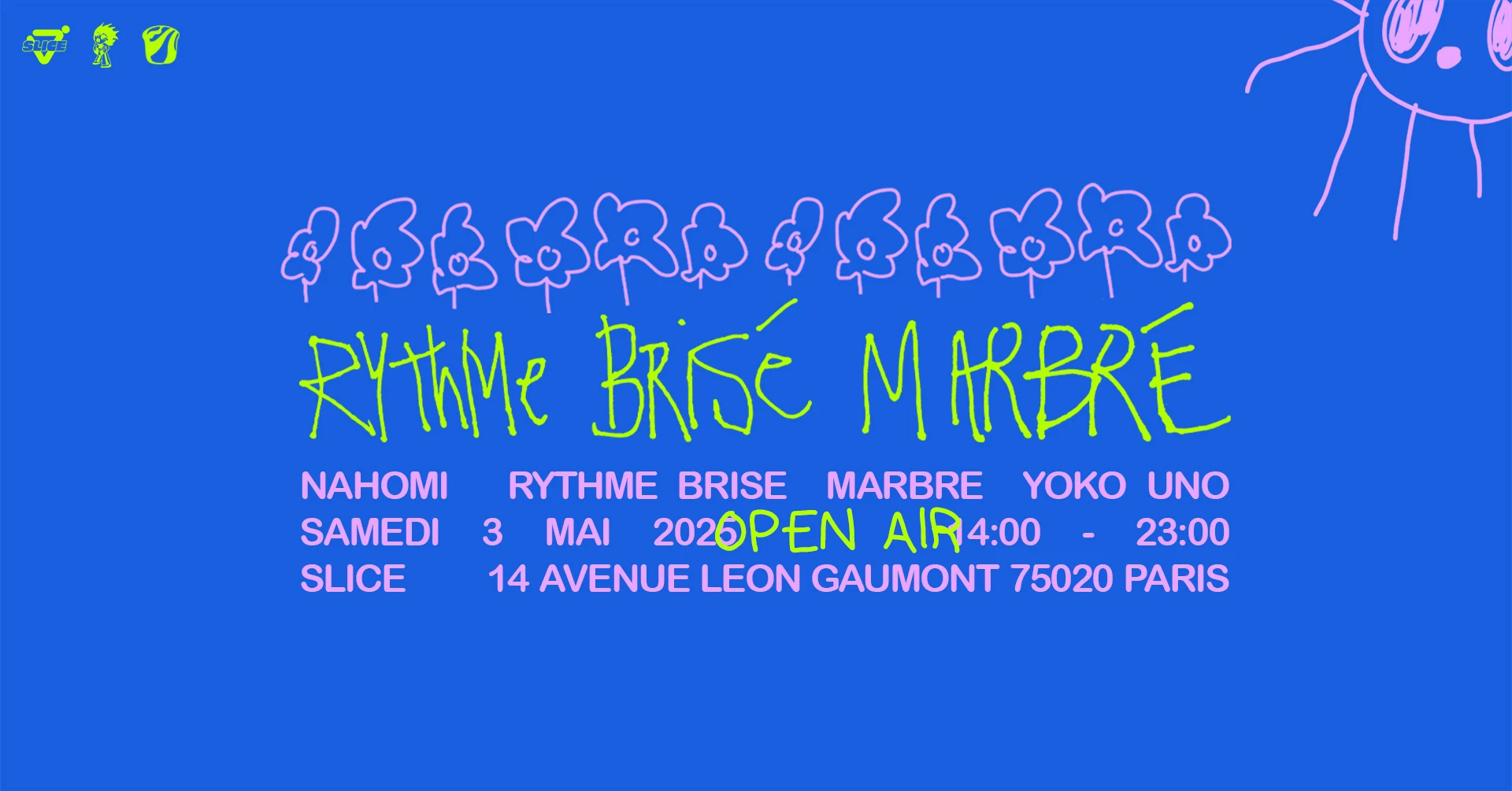 Slice Opening W/ Marbré & Rythme Brisé