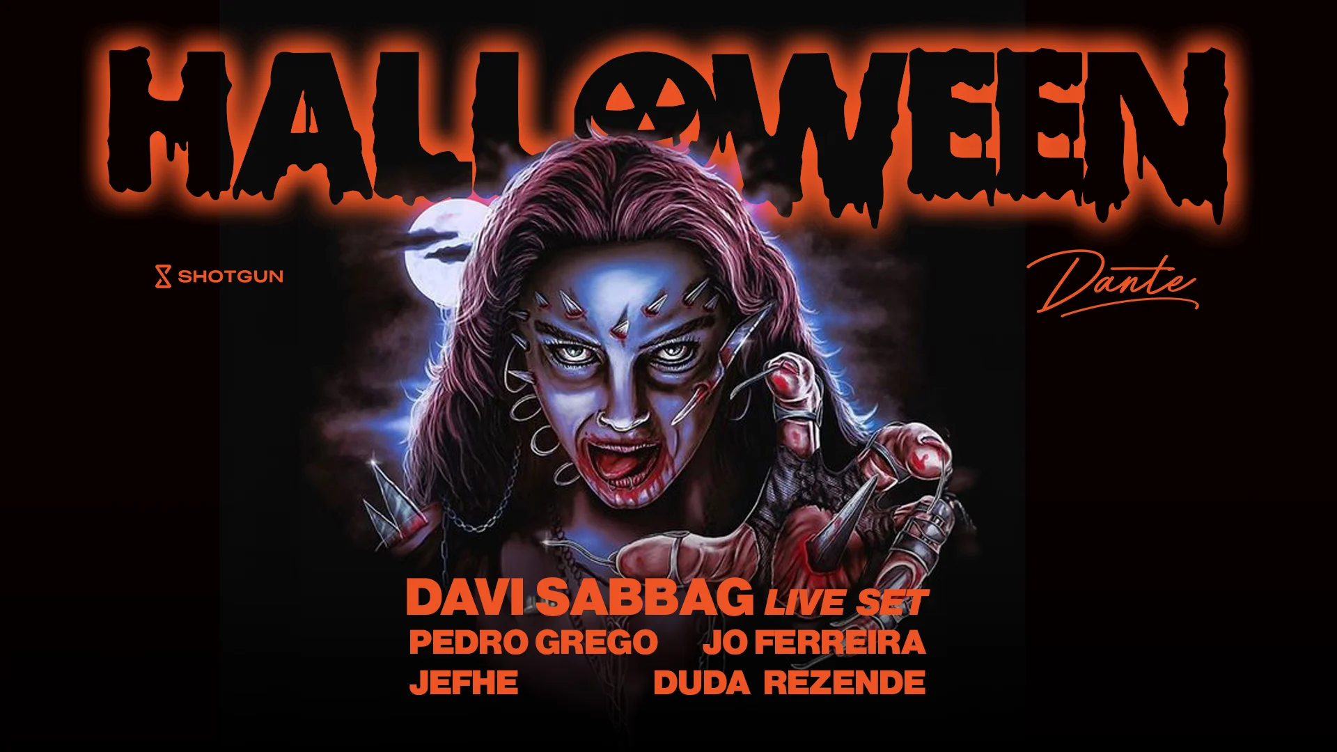 Dante Halloween Com Davi Sabbag