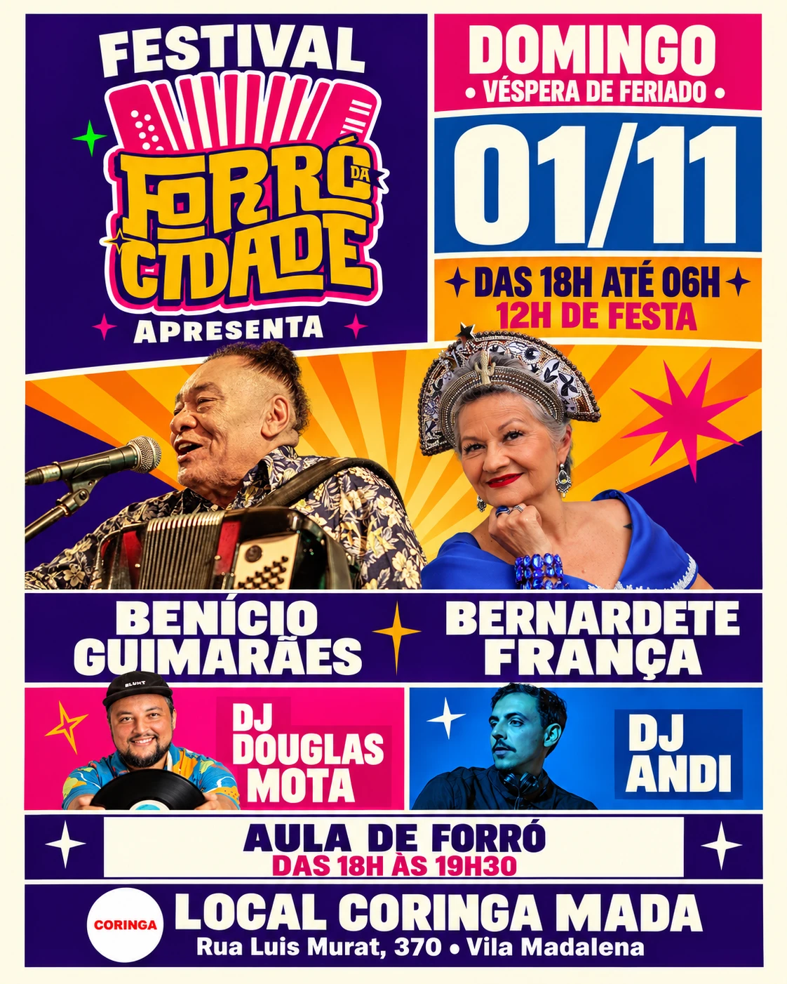 Festival Forró Da Cidade — Benício E Bernardete