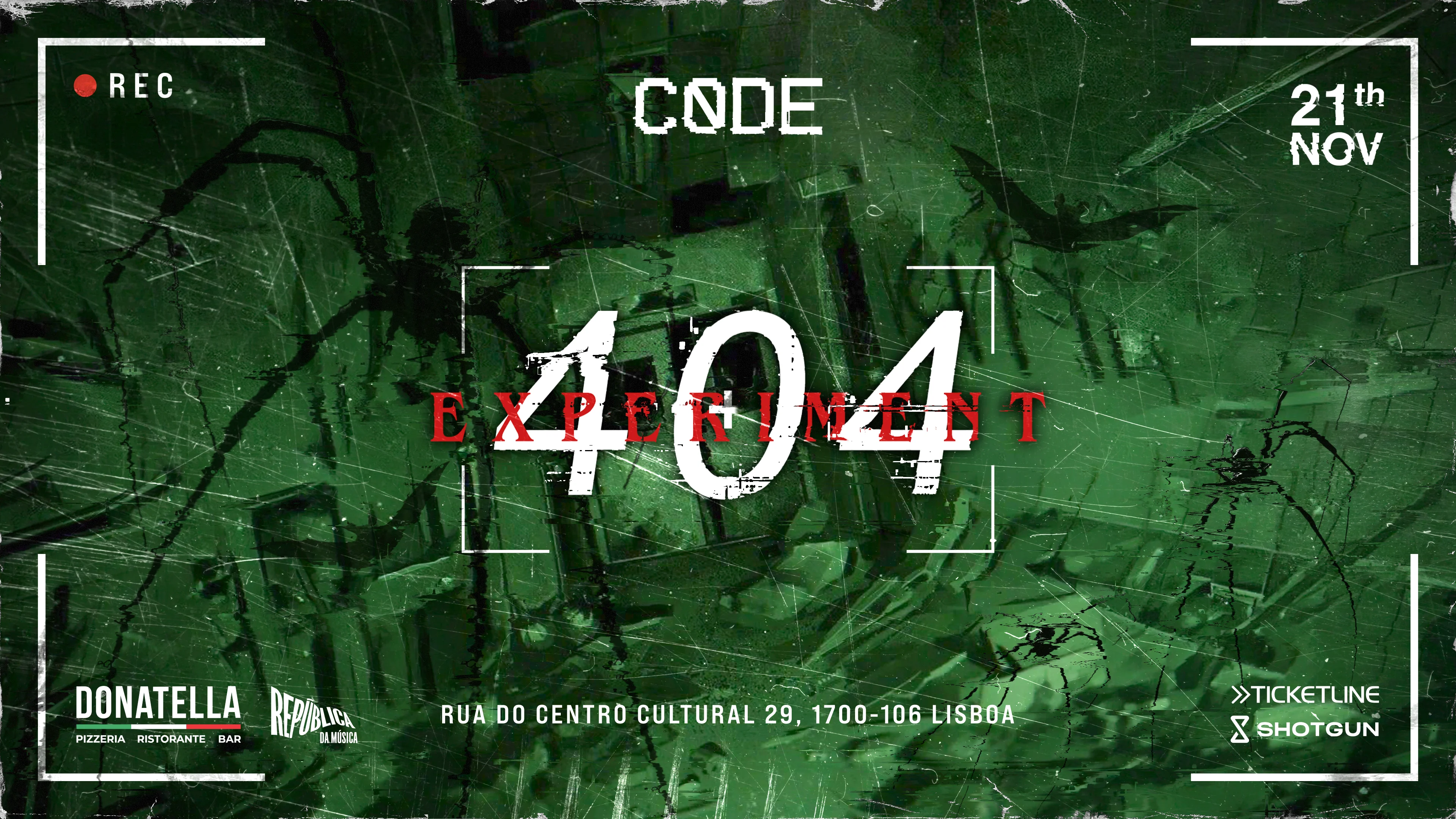 C0de - Experiment 404 W/ Reflexx De Debut