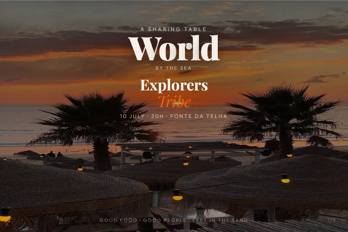 World By The Sea: A Beach Sharing Table
