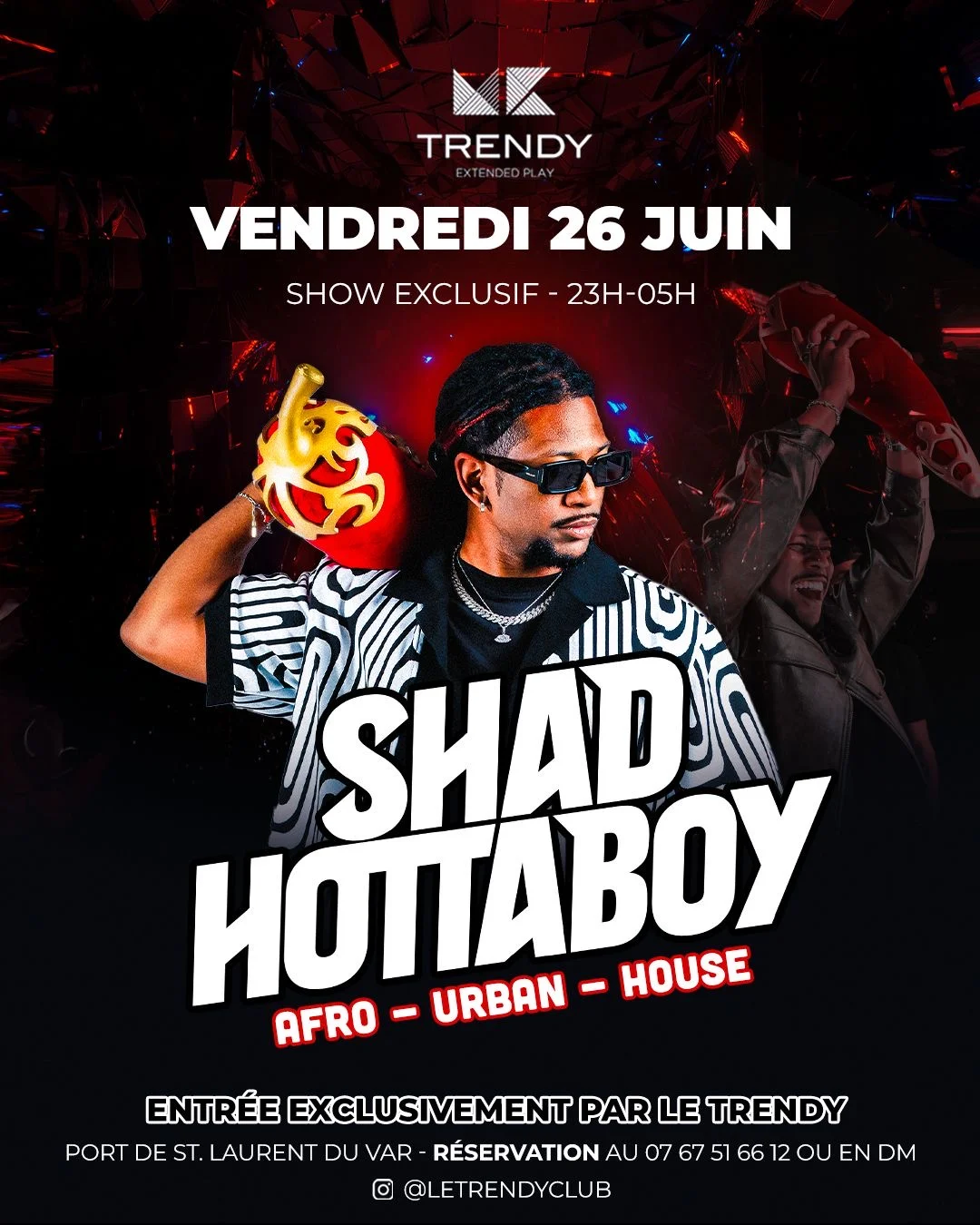 Shad Hottaboy Au Trendy Club