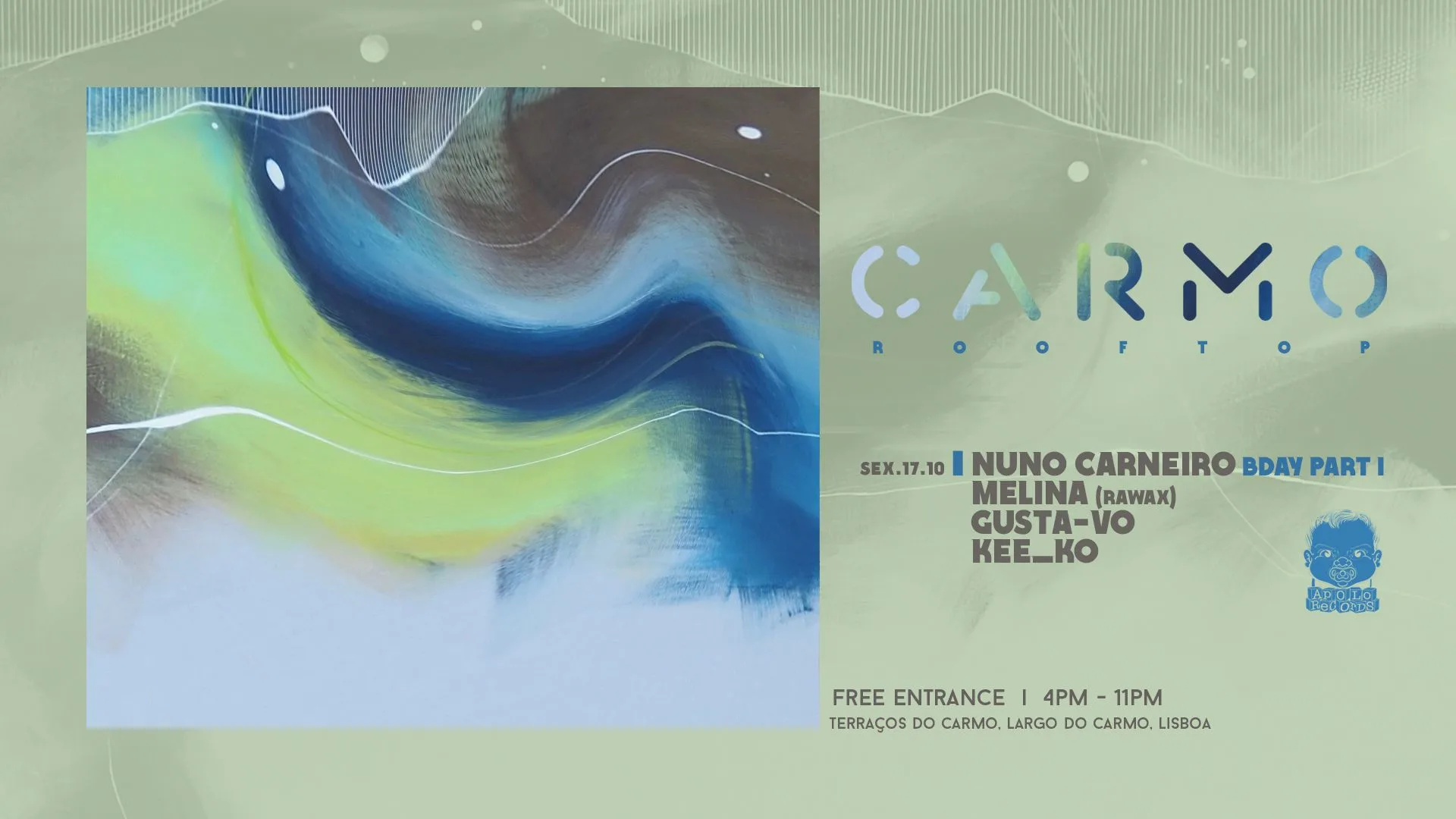 Carmo Rooftop And Apollo Records - Nc Bday Part 1