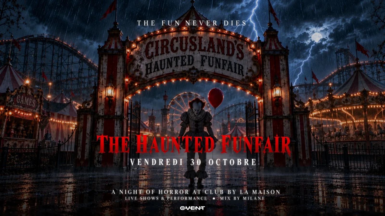 Circusland’S Haunted Funfair