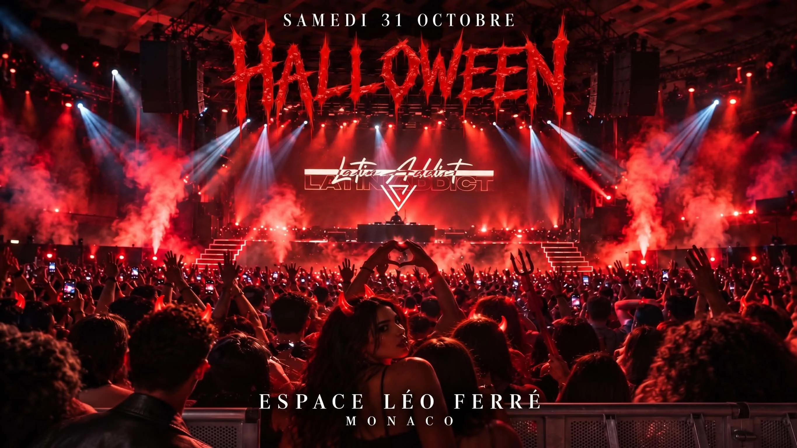 Halloween Xxl By Latin Addict • Espace Léo Ferré Monaco