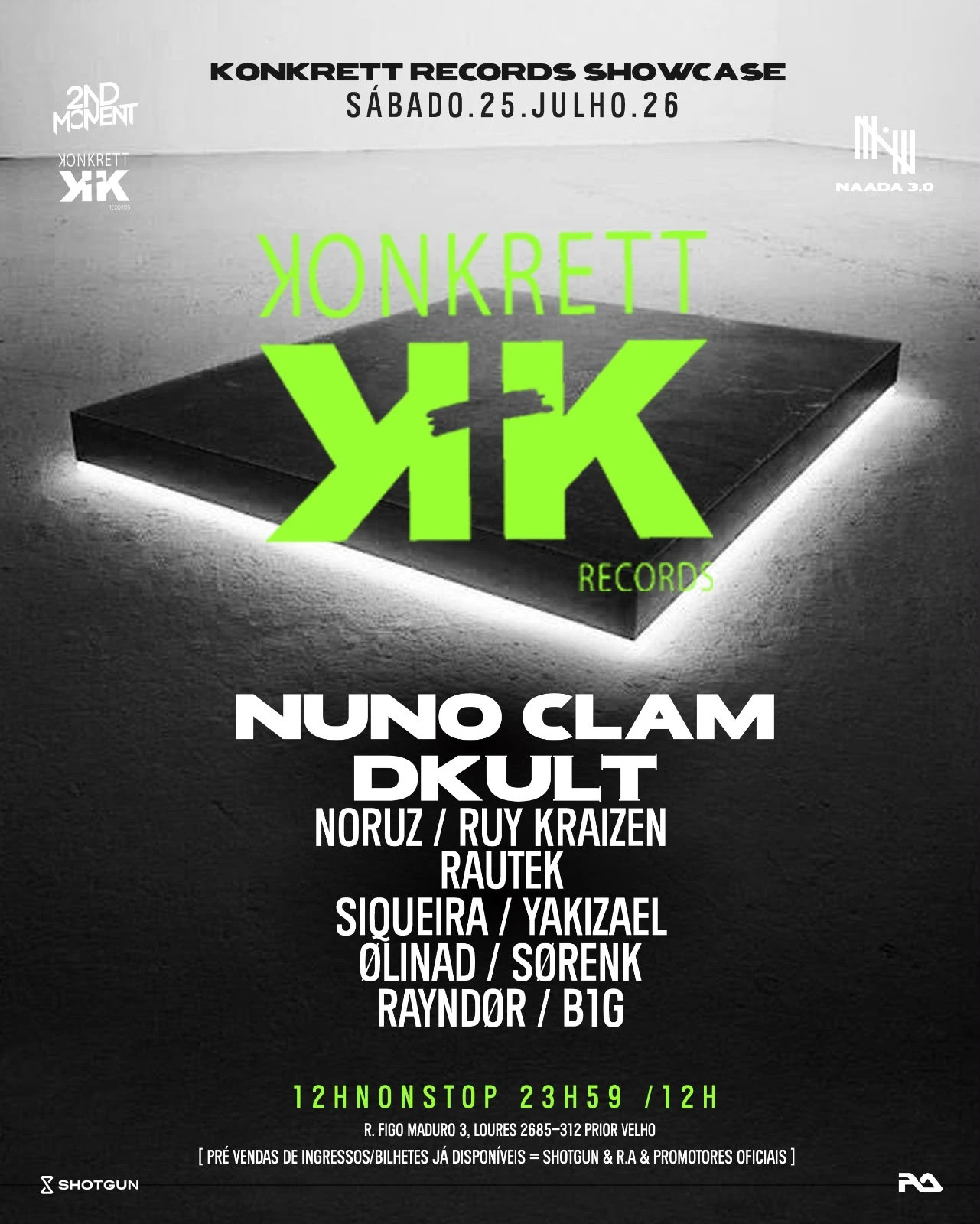 Nuno Clam W/ Special's Guest's At Naada 3.0 -12h Non Stop