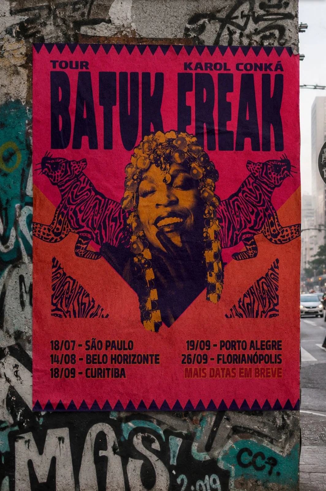 Karol Conká | Batuk Freak Tour | Dj Bebela