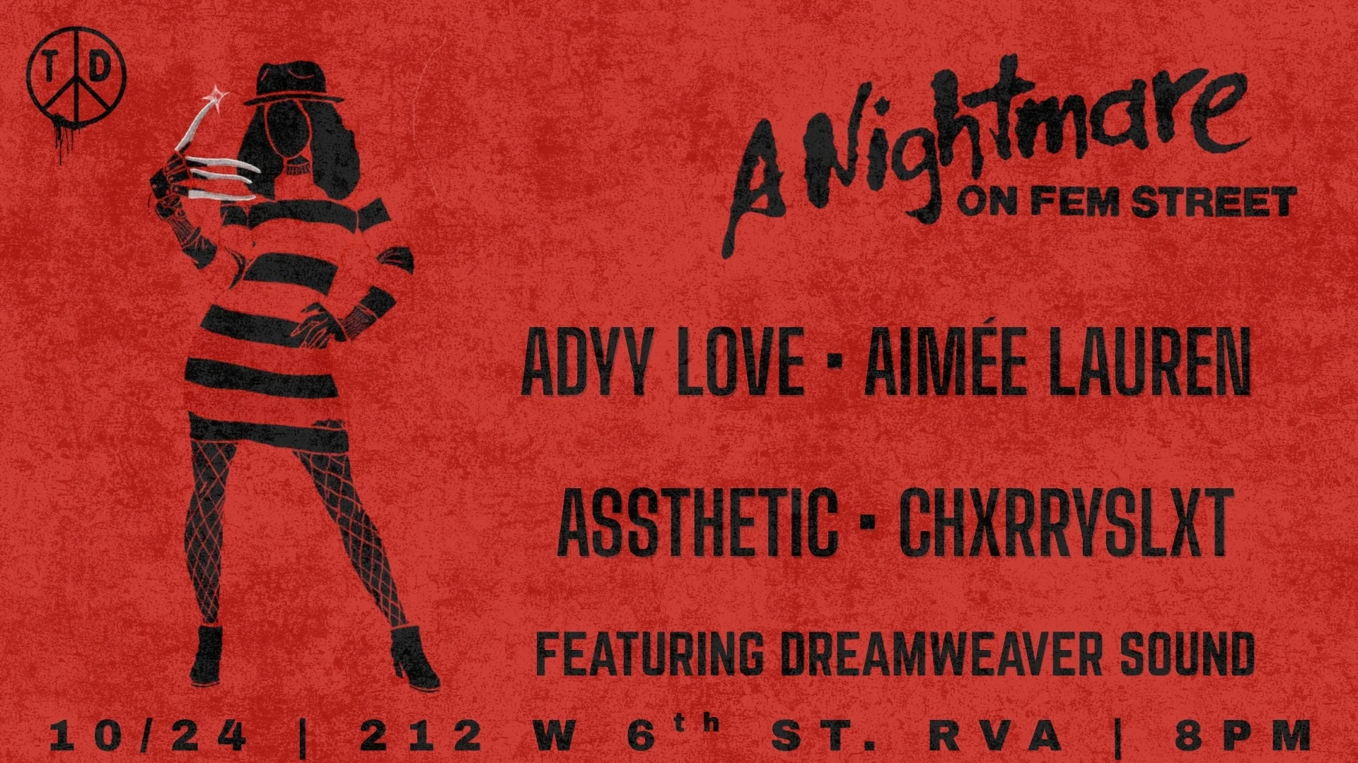 A Nightmare On Fem Street 21+