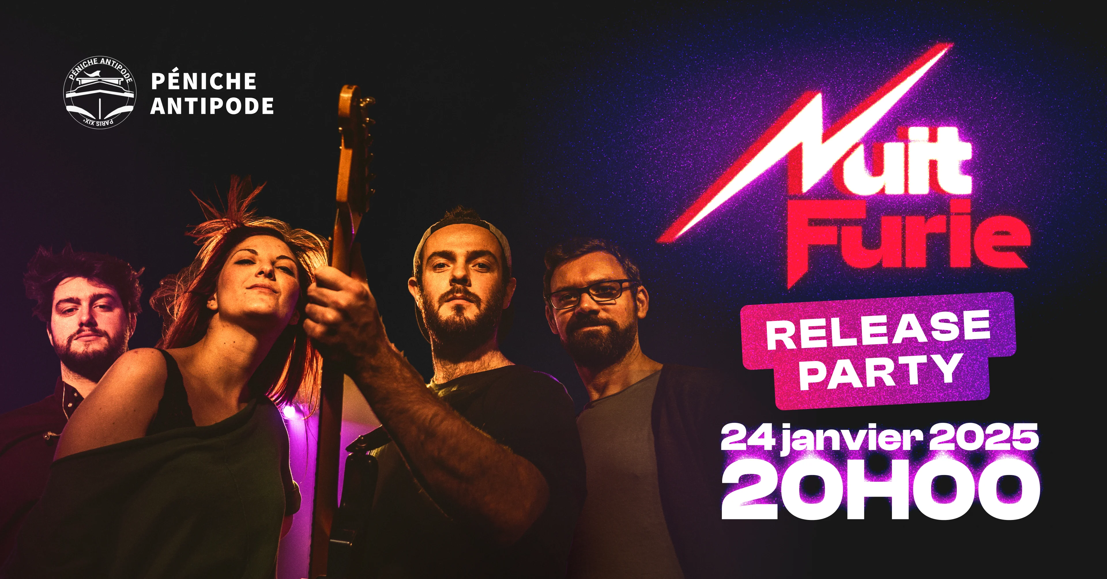 Release Party Nuit Furie