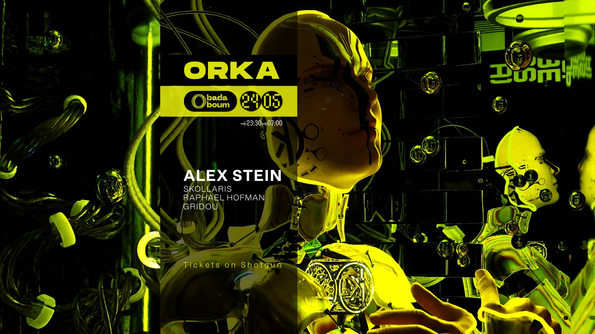 Club — Orka : Alex Stein (+) Skollaris (+) Raphael Hofman
