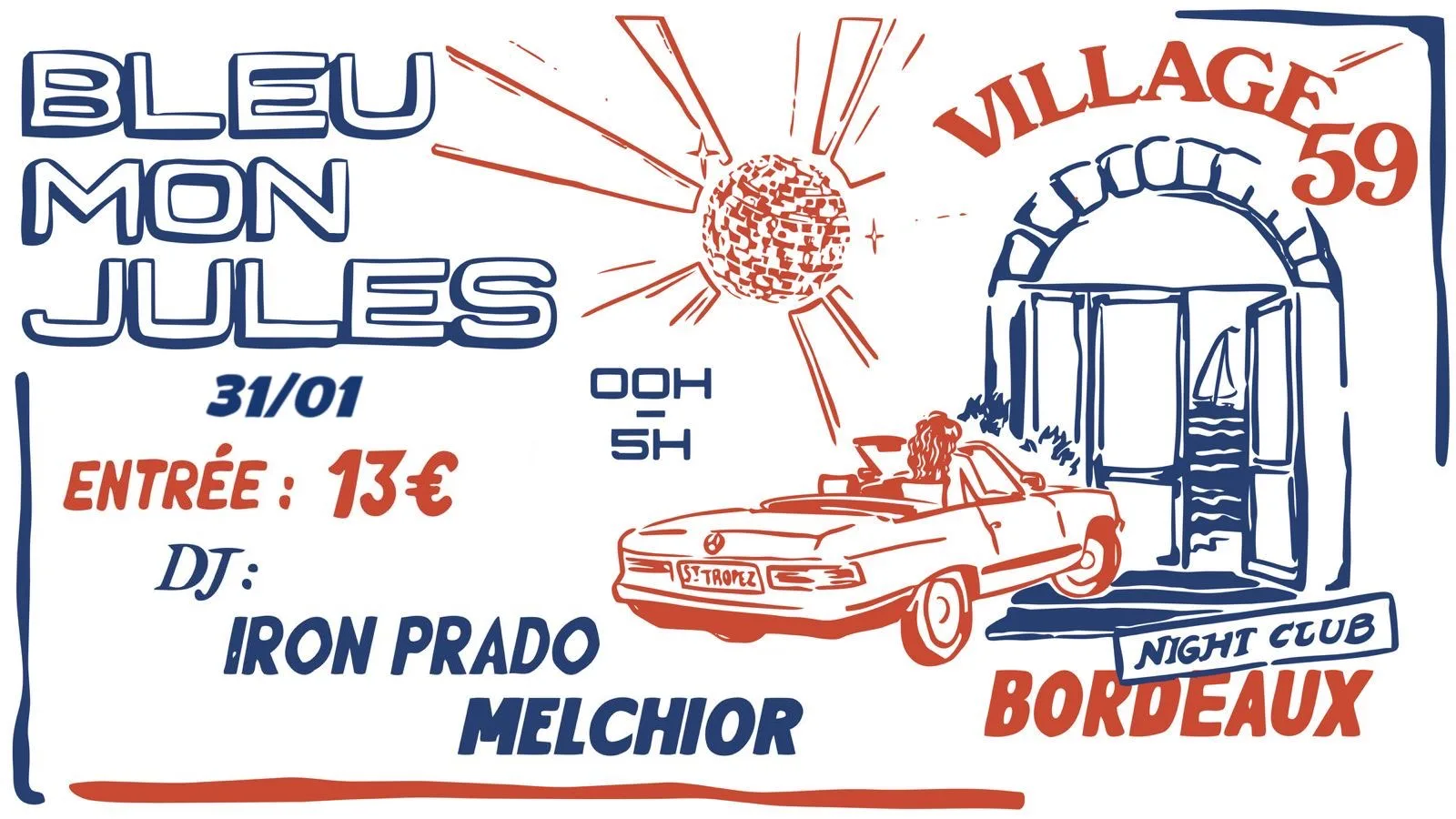 Bleu Mon Jules À Bordeaux