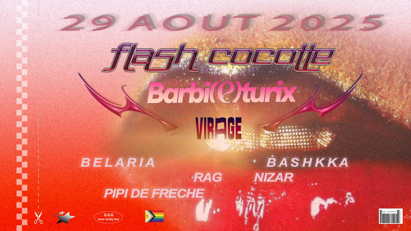Flash Cocotte X Barbi(E)Turix: Bashkka, Belaria, Nizar, Rag