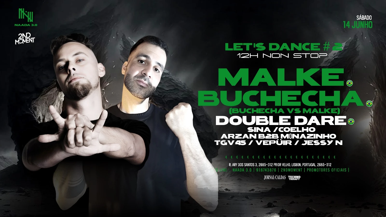 Let's Dance #2 W/Malke & Buchecha & Special Guests At Naada