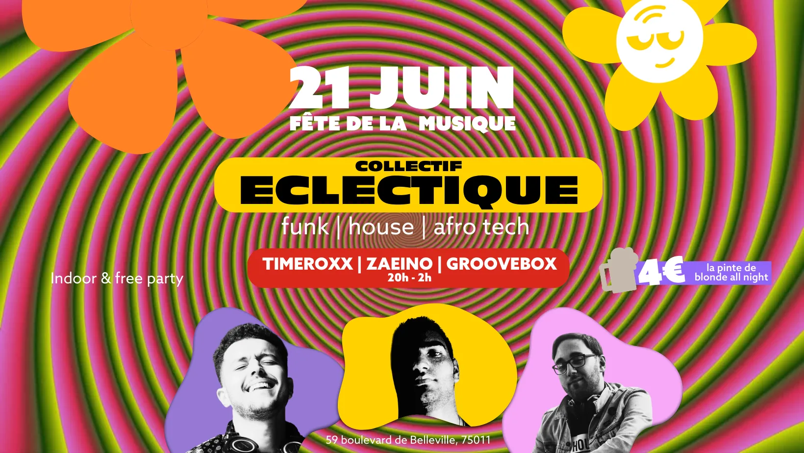 Fête De La Musique Avec Eclectique Aux Piaules Belleville