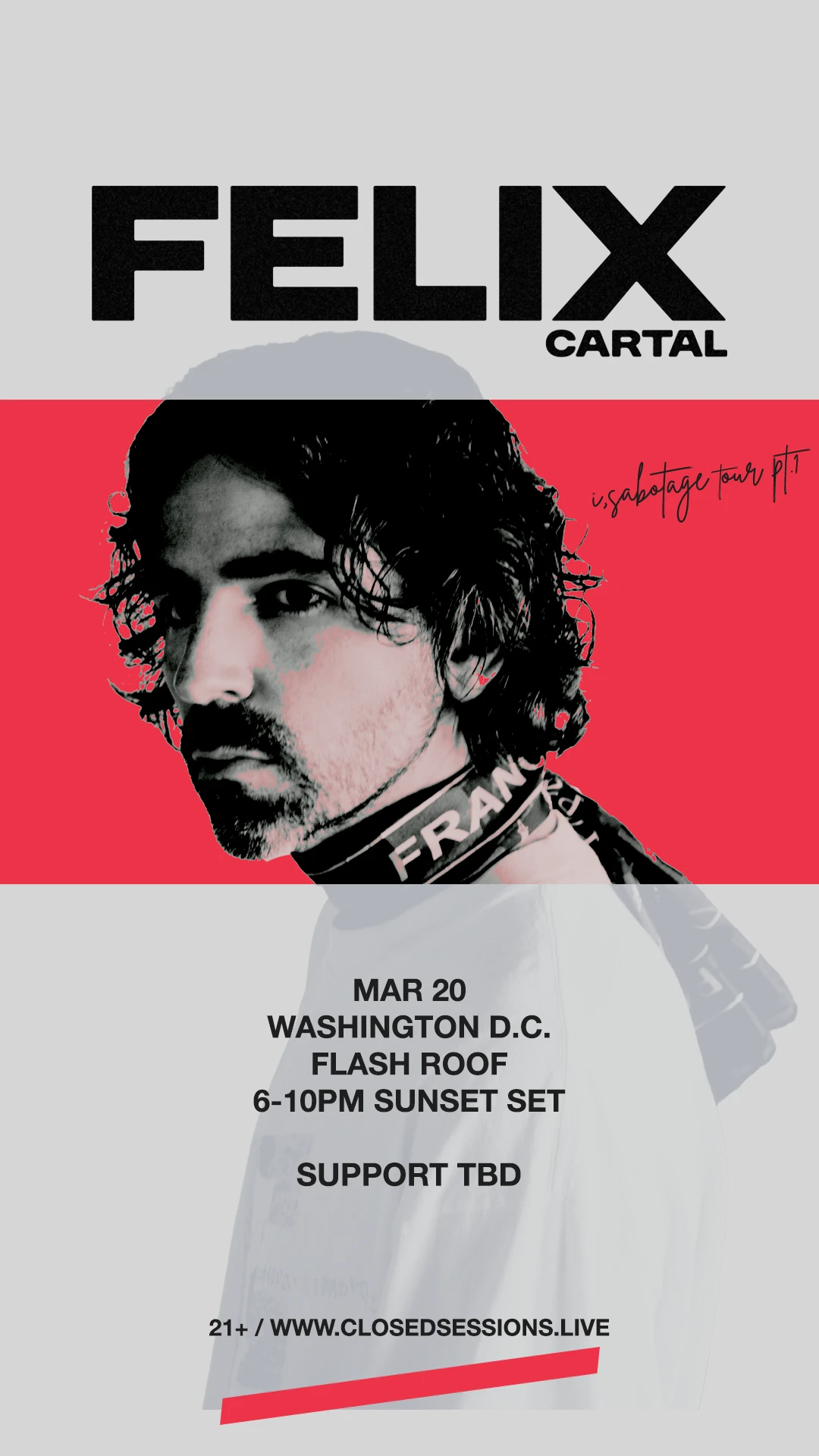 Felix Cartal @ Flash Roof