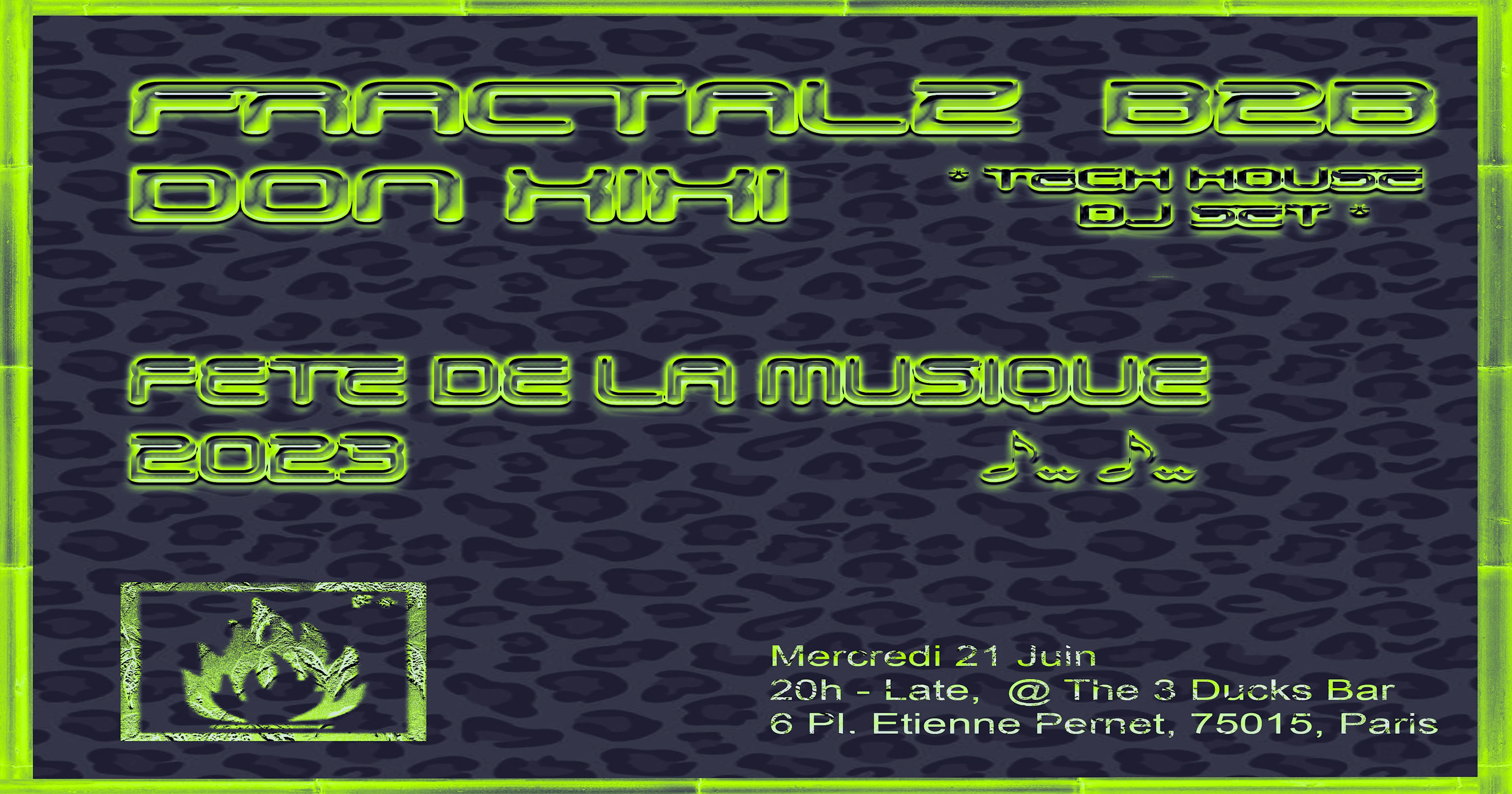 Fractalz B2b Don Xixi - Tech House Set 4 Fête De La Musique