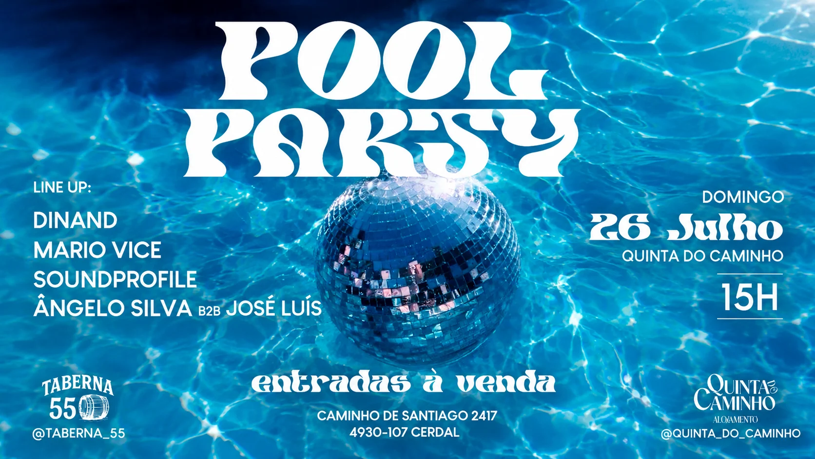 Pool Party - Quinta Do Caminho