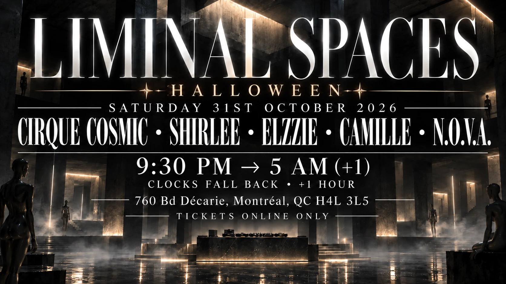 Liminal Spaces 31.10.2026